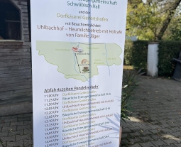 Pendelverkehr zwischen der Hausmesse in Geifertshofen, Hessental und dem Uhlbachhof
